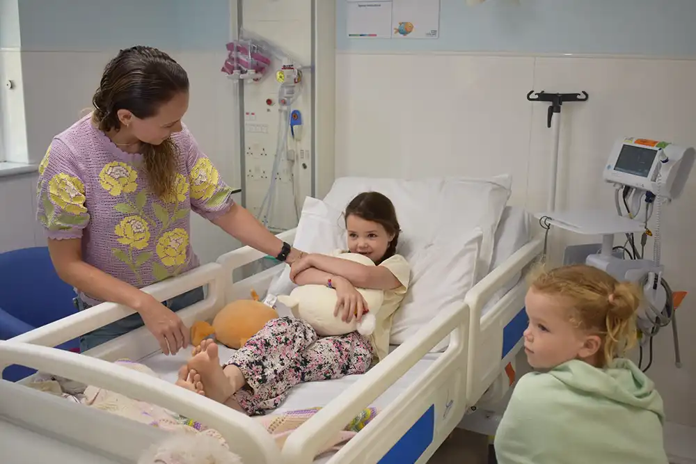 Mother-and-child-using-Paediatric-Amenity-Room